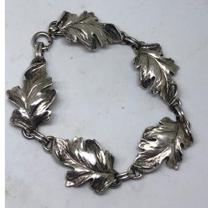 Danecraft Sterling Fall leaf bracelet